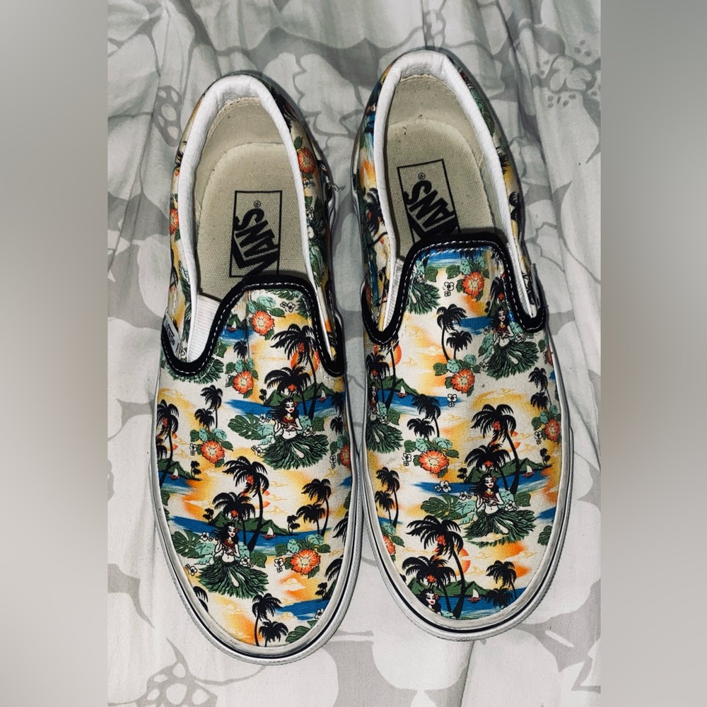 Hula Girl Vans